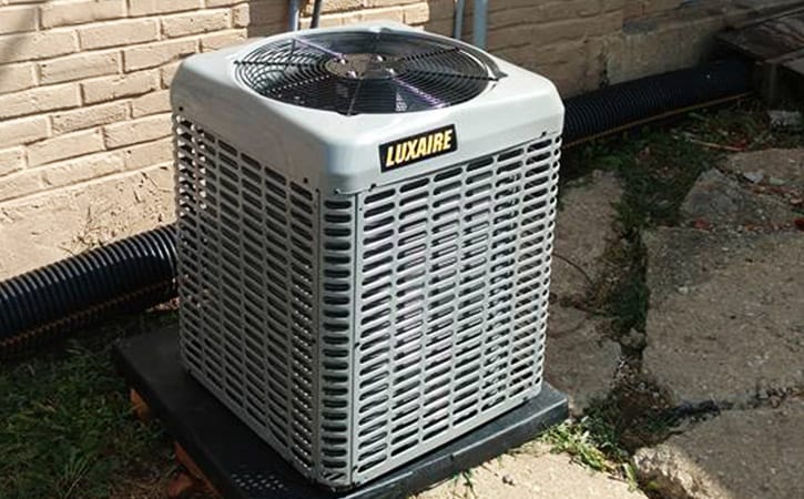 luxaire air conditioner installation
