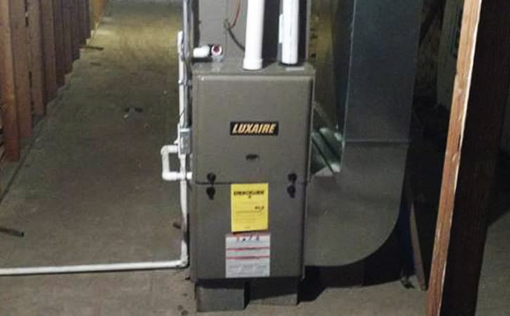 luxaire furnace installation